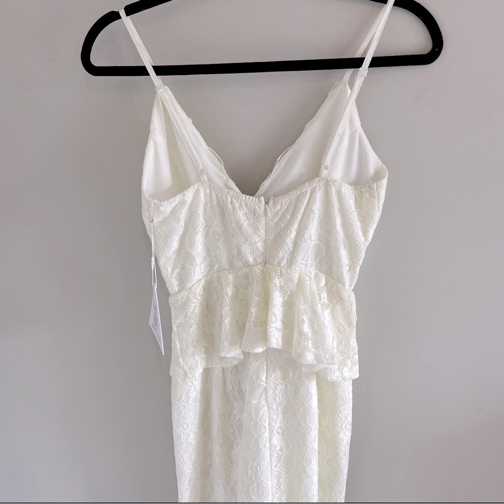 Love Triangle Tiered Ruffle Lace Maxi Dress - Picture 7 of 15